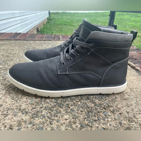 Madden Minton Men's Chukka Gray Lace Up Boot Size 9M - Picture 7 of 11